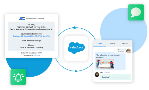 Arrivy’s Salesforce integration