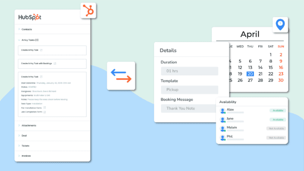 Lead or Service Request Created in HubSpot