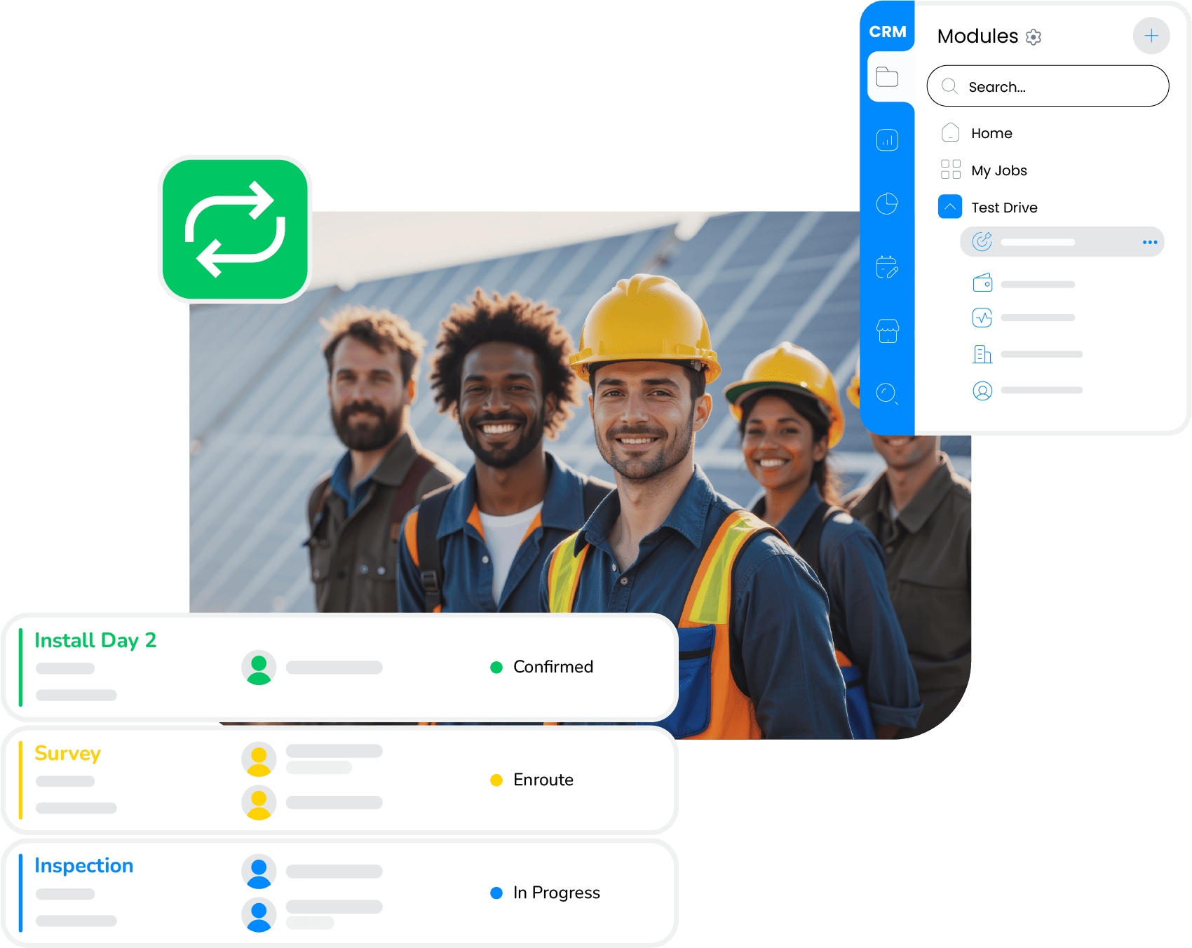 CRM handoff automation