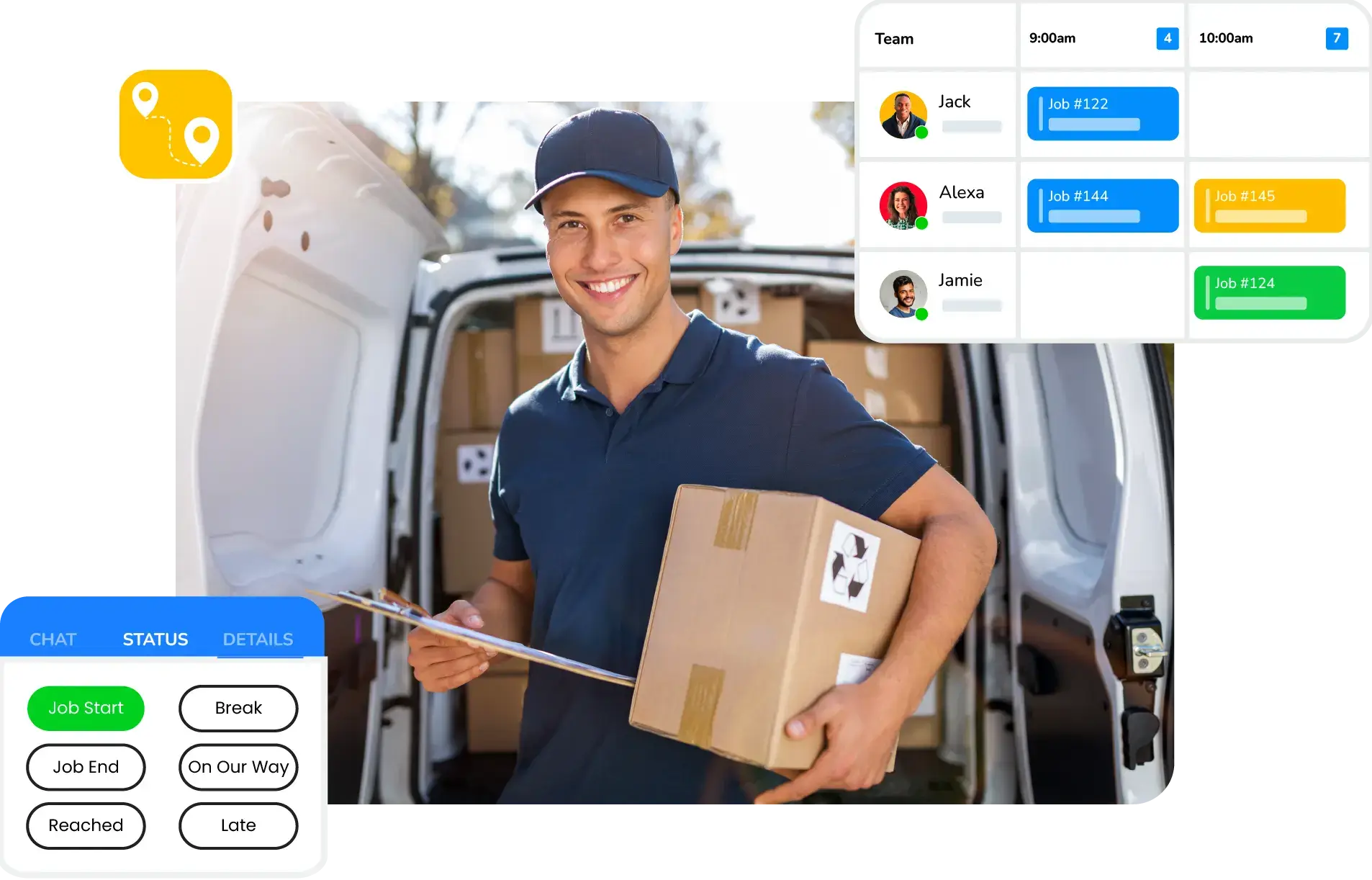 Delivery route planning