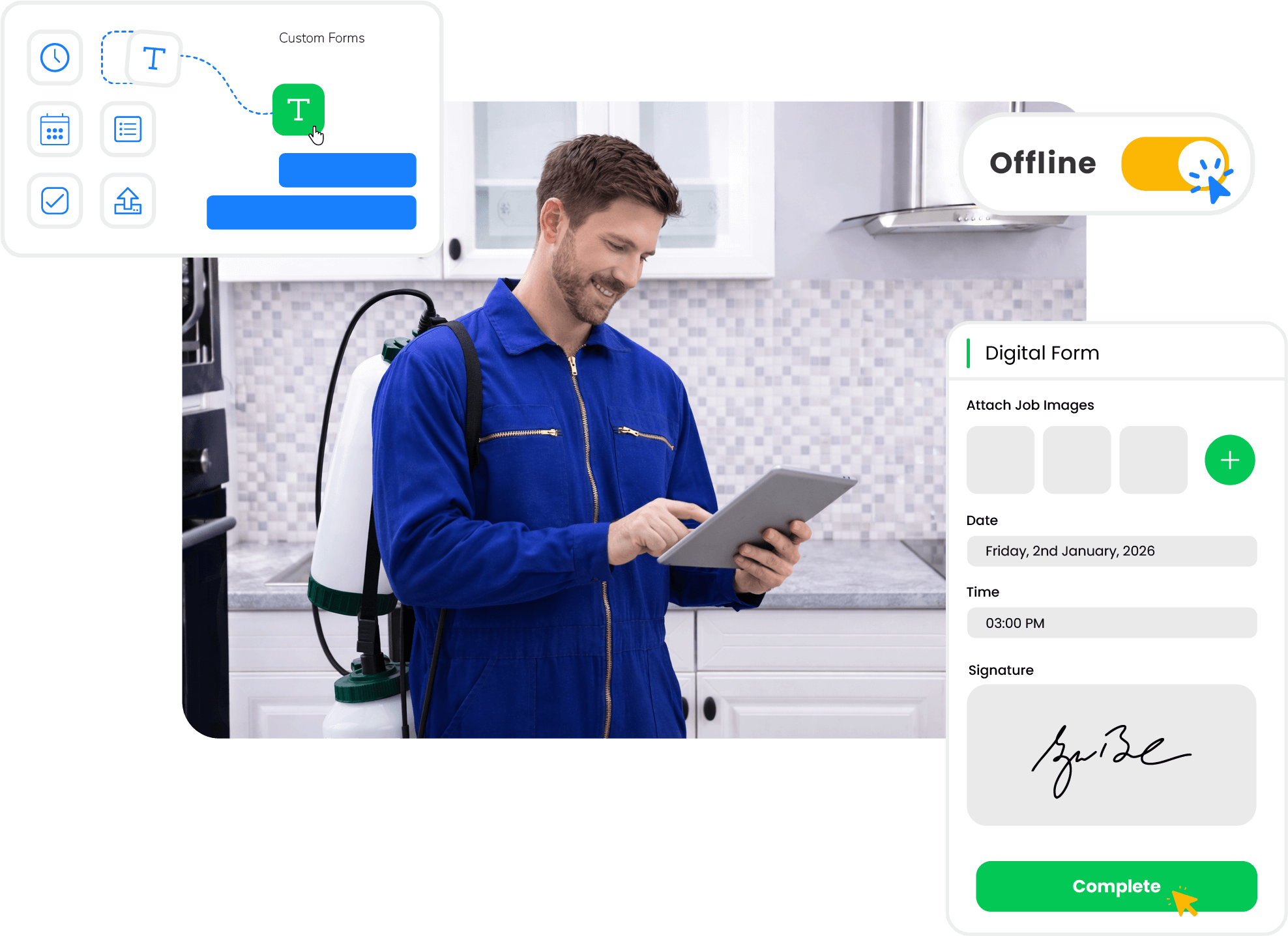 Accurate job capture