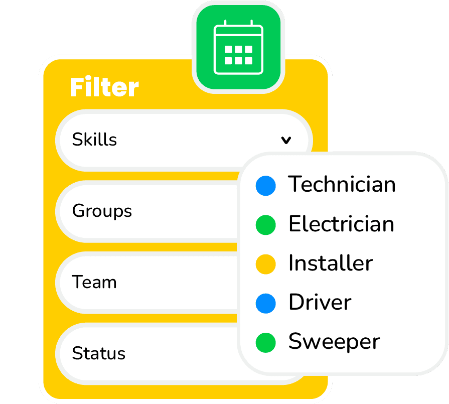 Constraint based scheduling