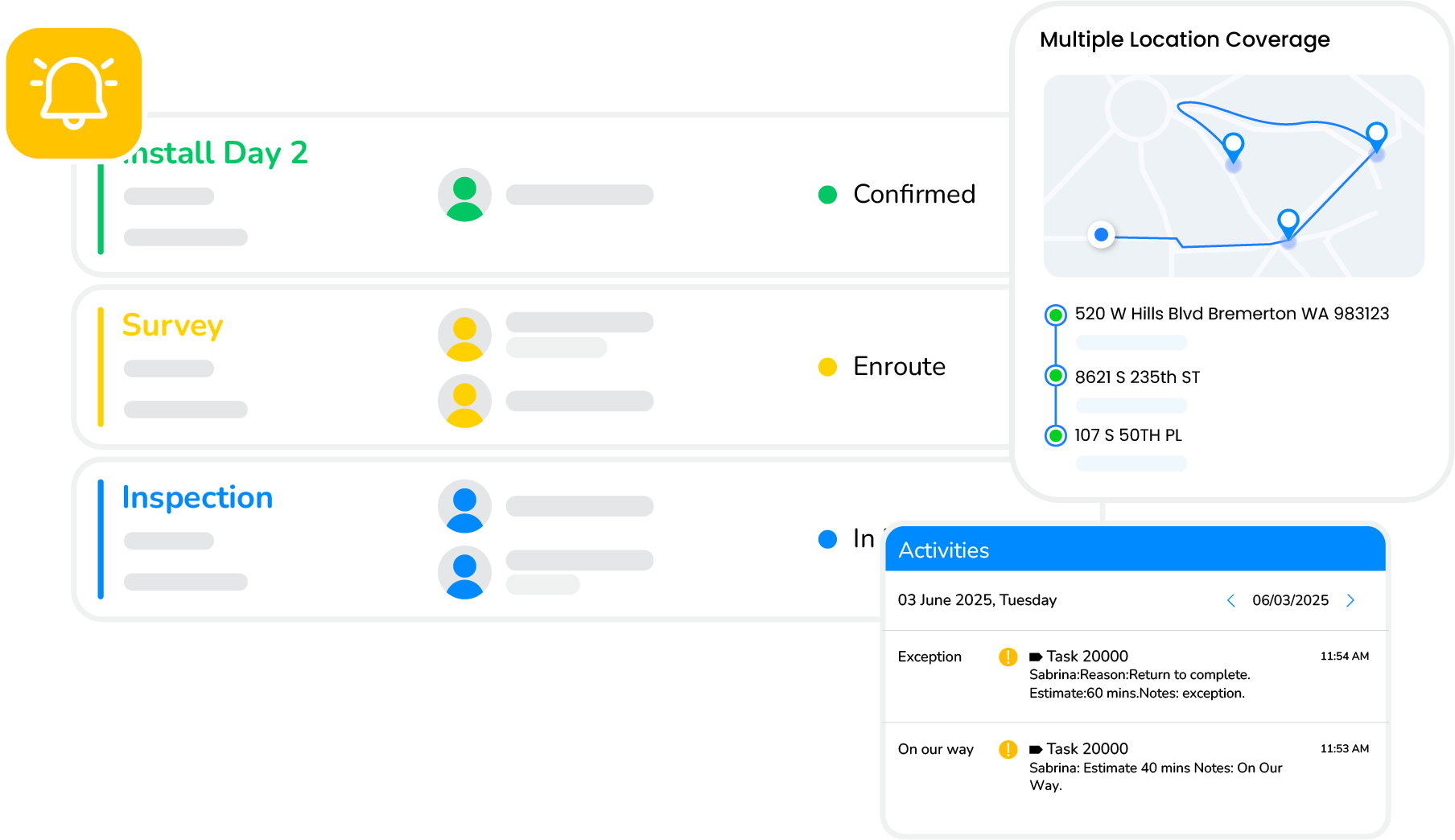 Data-Driven Route and Asset Assignment