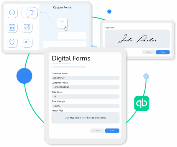 Arrivy's powerful forms help field teams capture all necessary information in the field effortlessly.