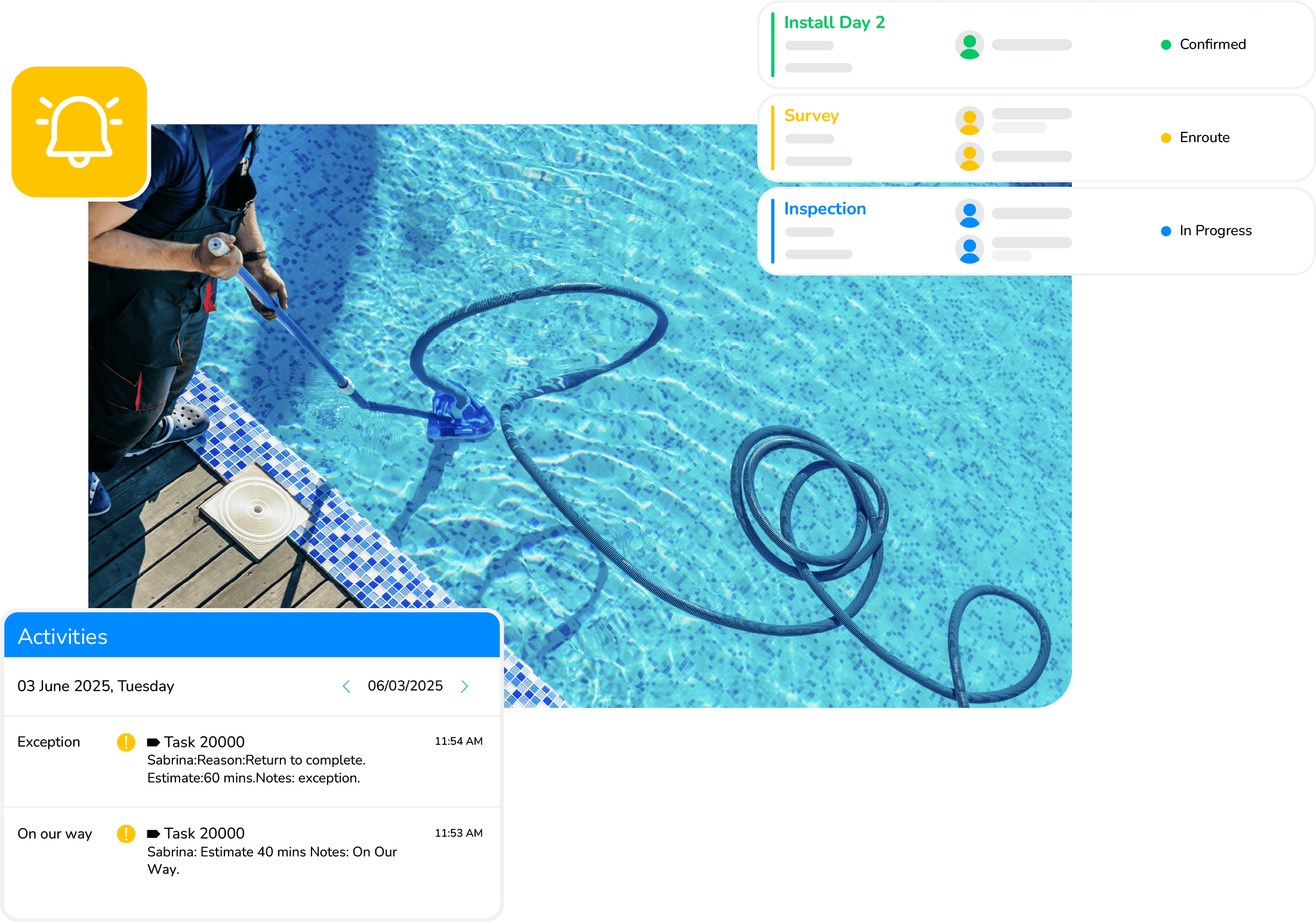 Manage Work in Real Time