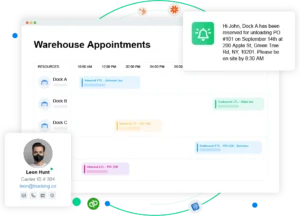 Dock scheduling and warehouse management by Arrivy