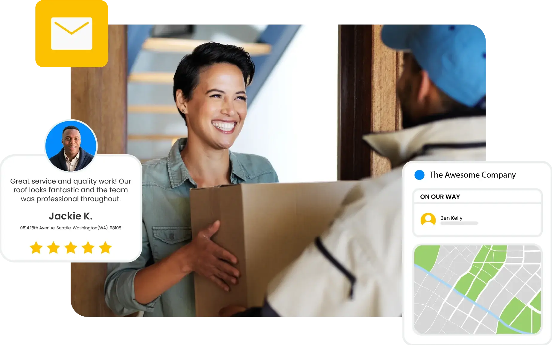 Delivery customer experience
