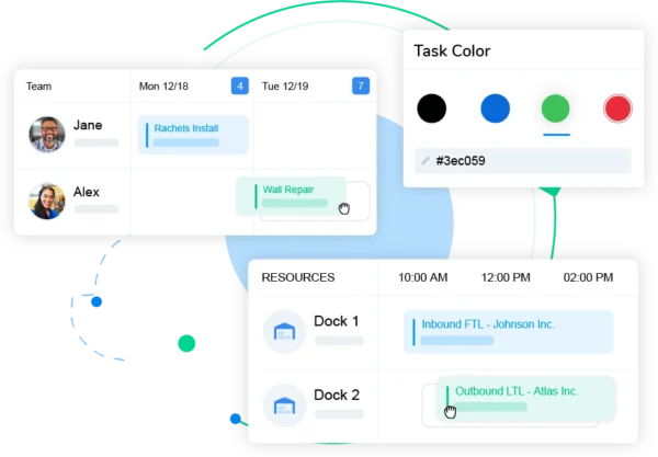 Dock Scheduling Features