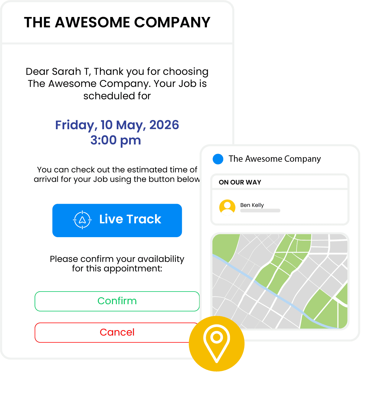 Effortless Live Tracking