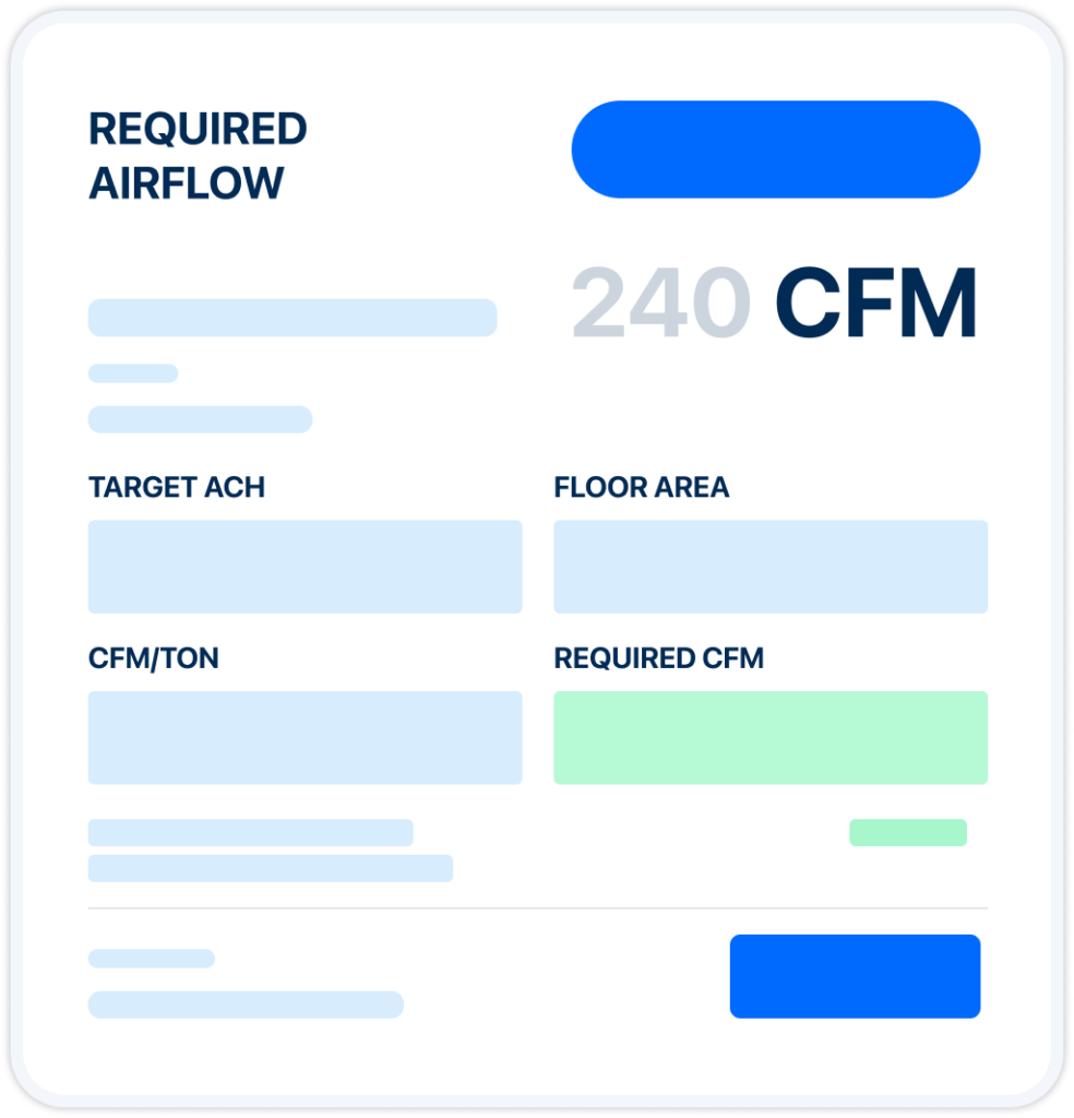 CFM Calculator