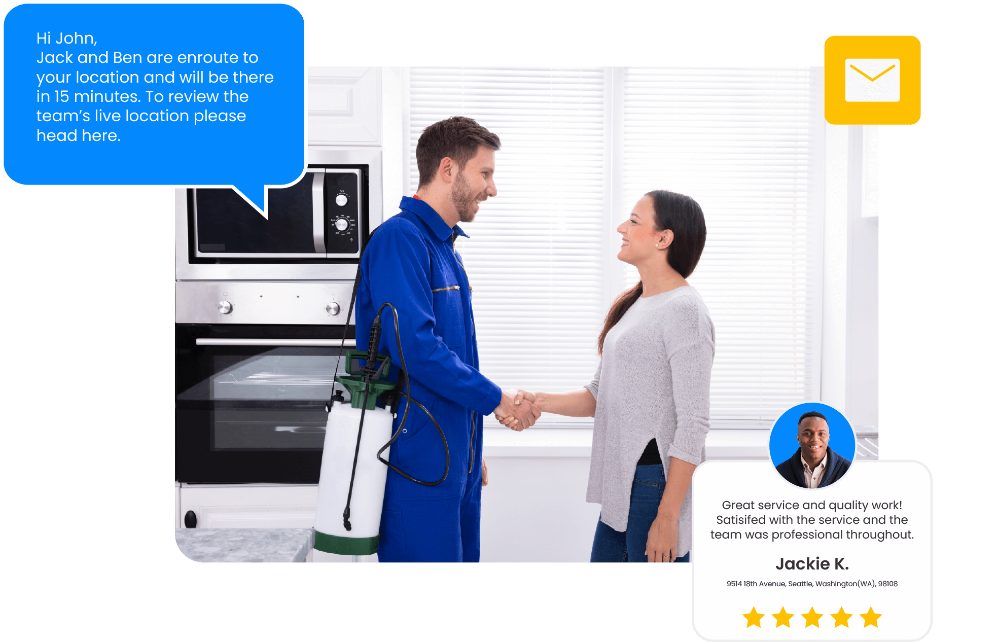 Keep Customers Informed, and Happy