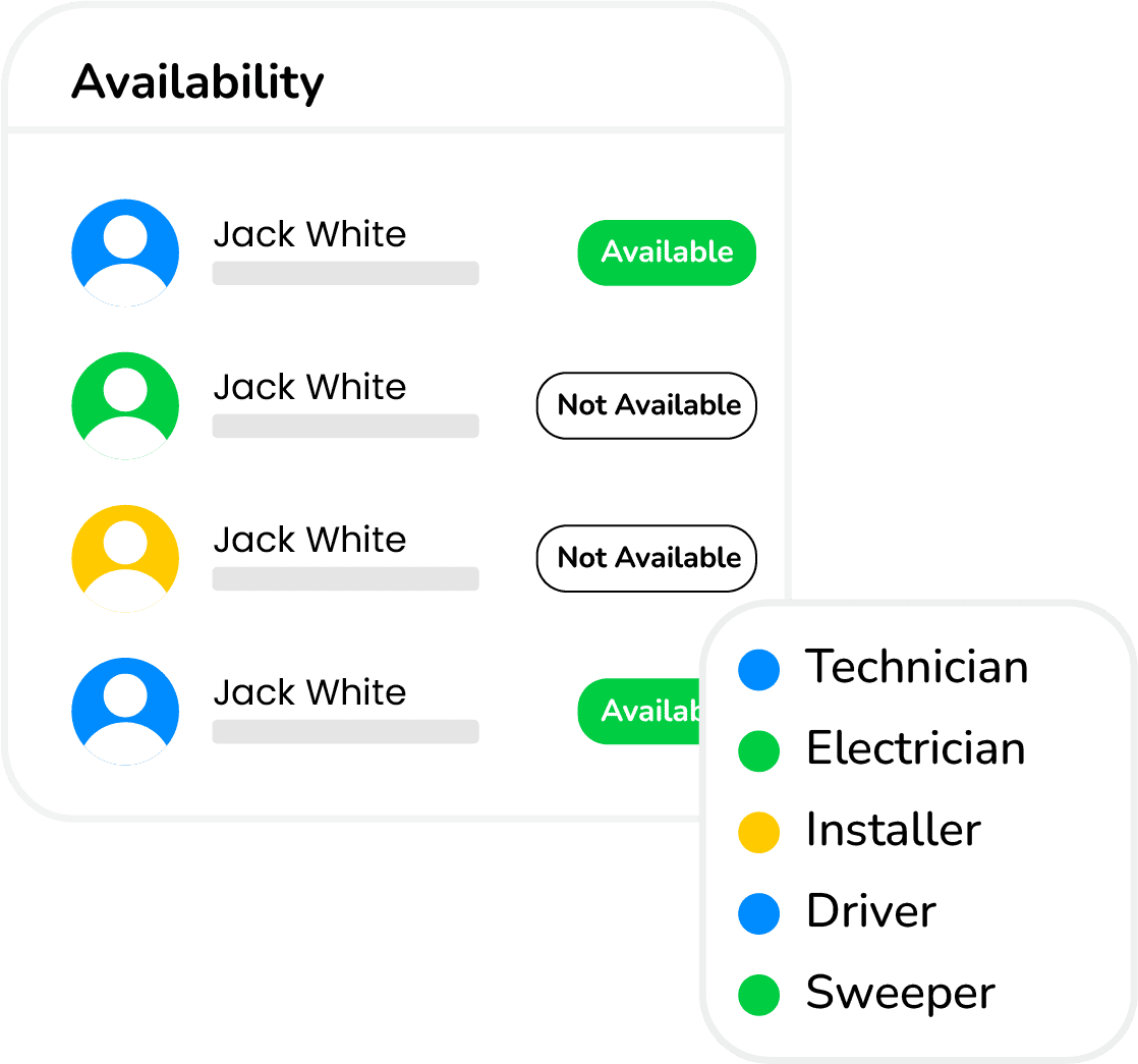 Manage Crew Availability