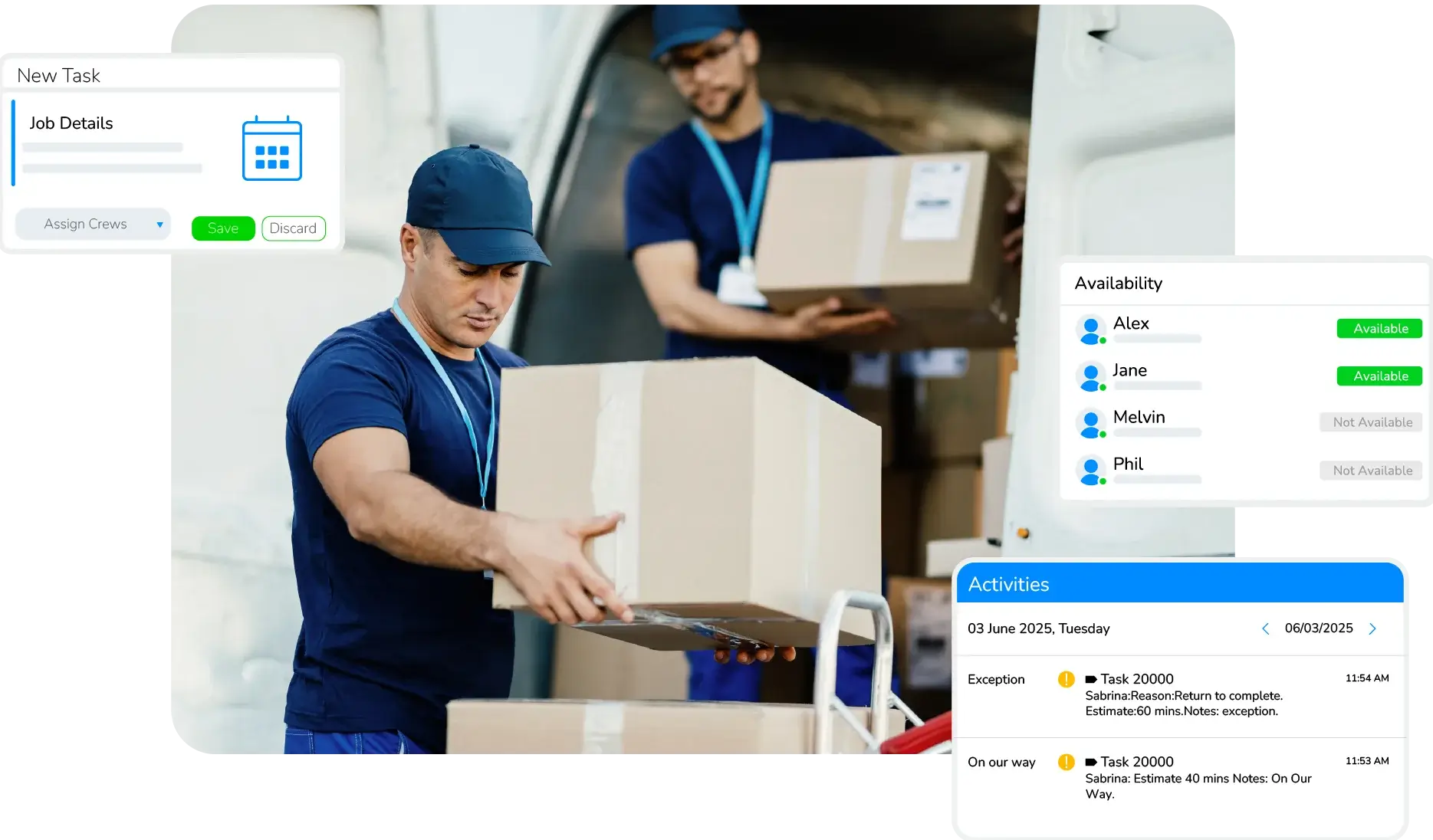 Delivery disruption management