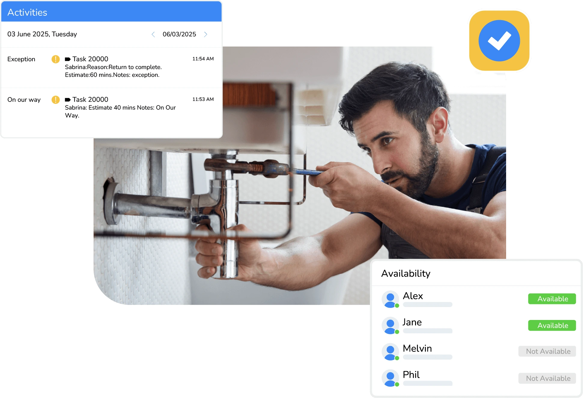 Manage Work Order with Precision