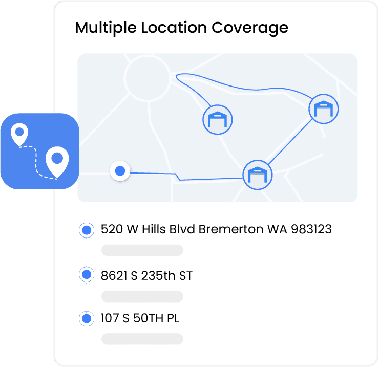 Multi warehouse dock overview
