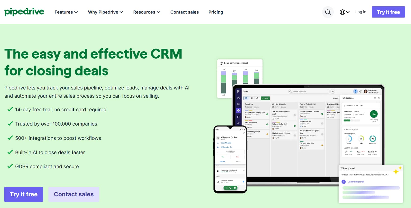 Pipedrive CRM