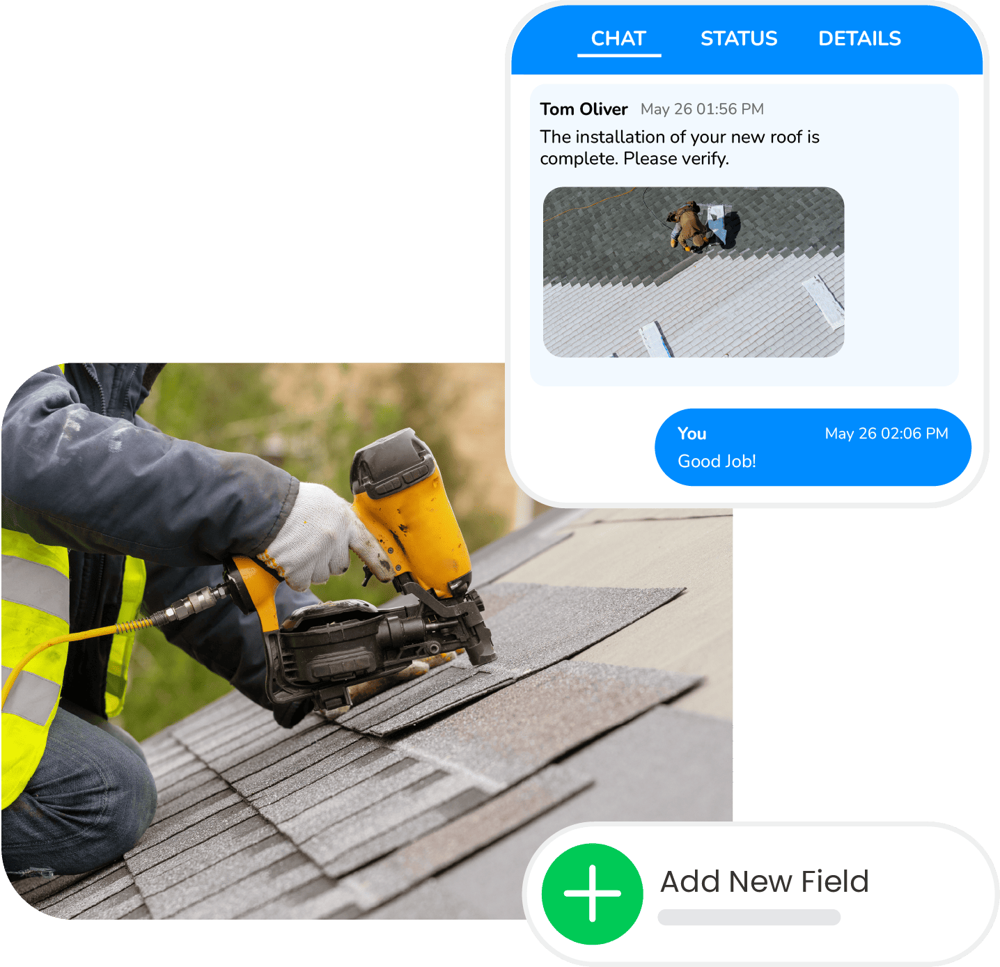Roof inspection quoting