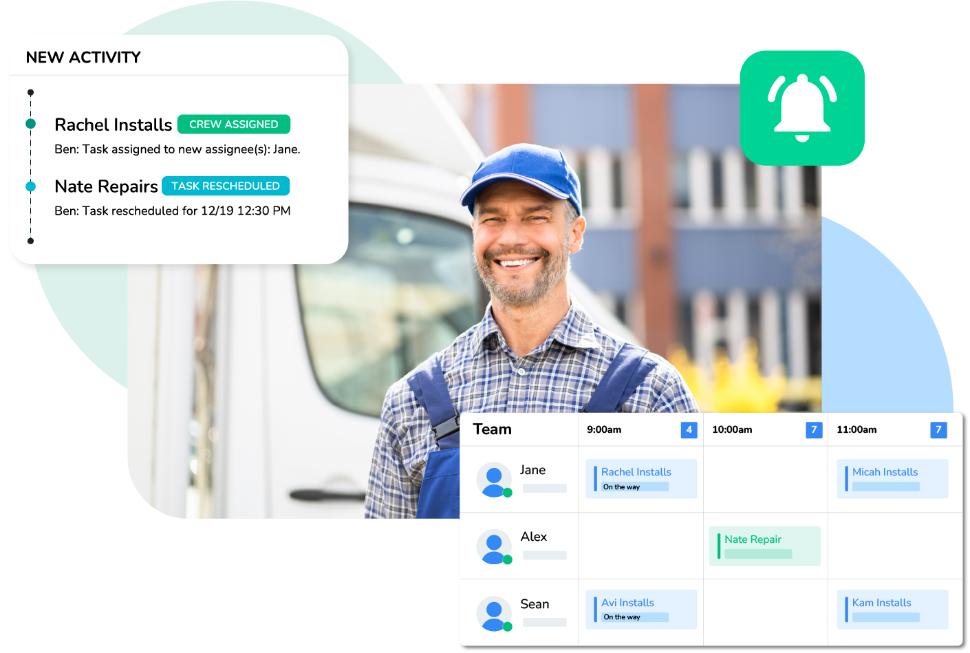 Real-time Plumbing Dispatch Control Software