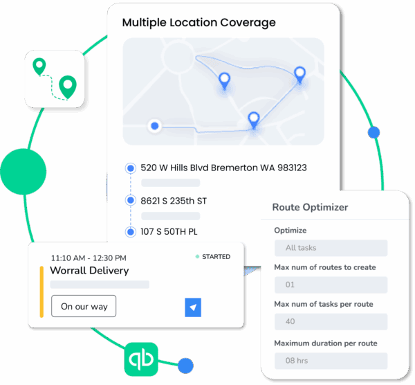 Arrivy's AI-powered route planning gets teams to jobs faster and slashes fuel cost.