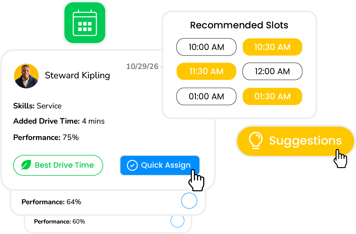 Scheduling Suggestions
