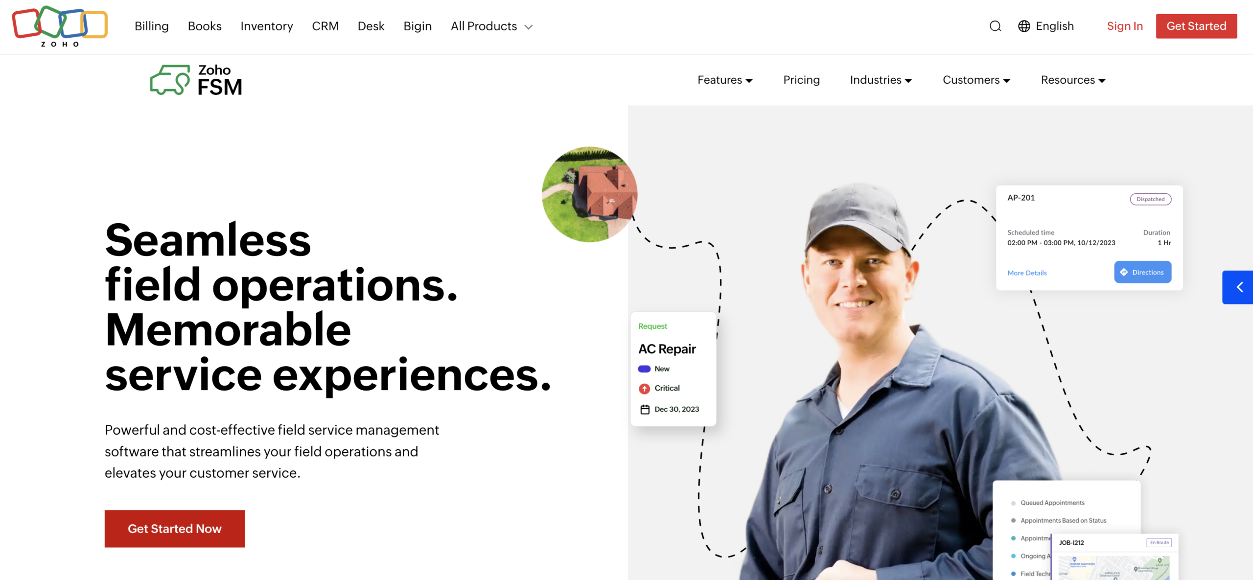 Zoho FSM