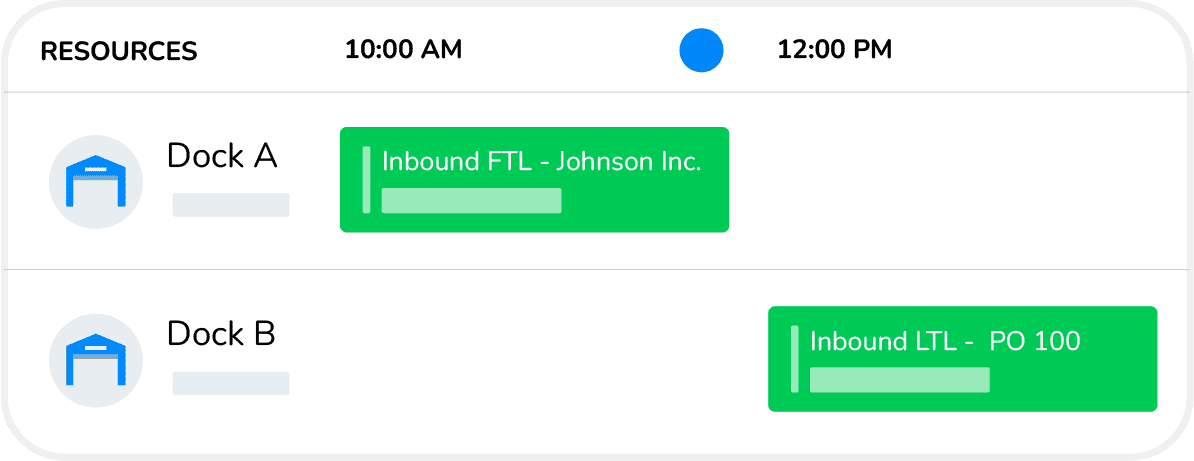 Self-Service Dock Scheduling