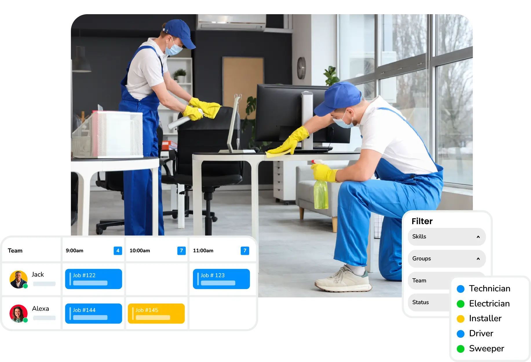 Smart job scheduling