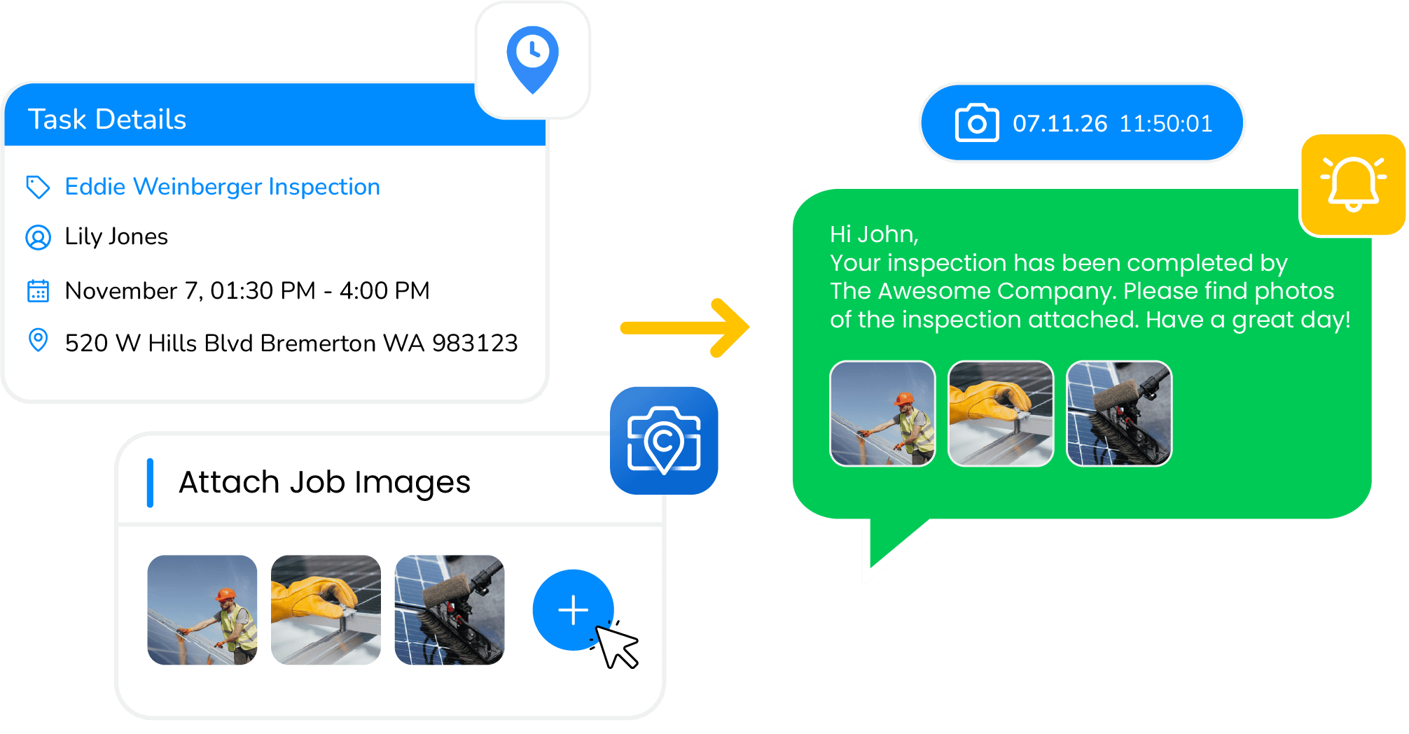 Support Transparent Customer Updates