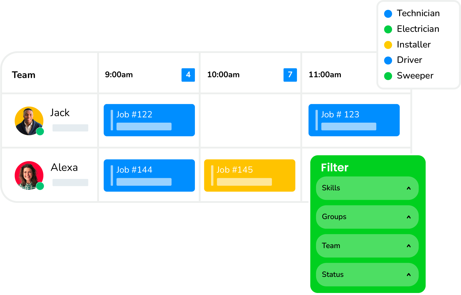 TEAM SCHEDULING
