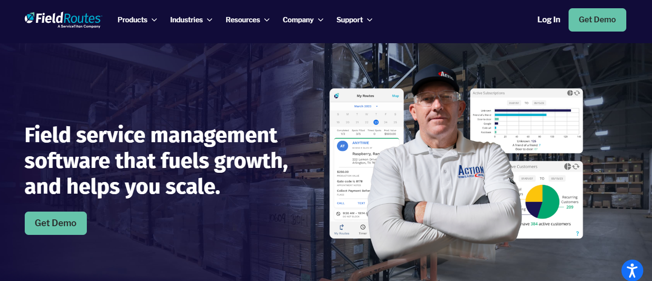 FieldRoutes pest control software